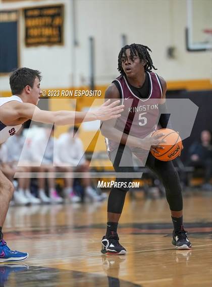 Thumbnail 2 in Smithtown West vs Kingston (Long Island Holiday Invitational) photogallery.