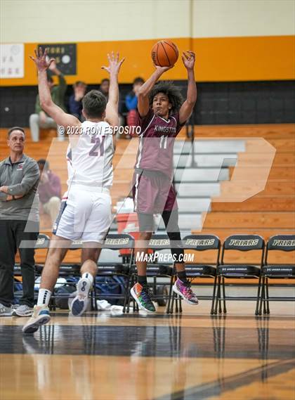 Thumbnail 2 in Smithtown West vs Kingston (Long Island Holiday Invitational) photogallery.