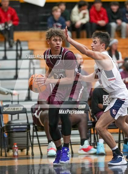 Thumbnail 3 in Smithtown West vs Kingston (Long Island Holiday Invitational) photogallery.