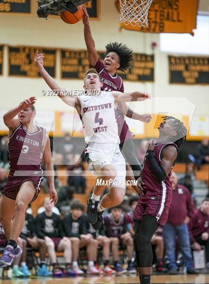 Thumbnail 2 in Smithtown West vs Kingston (Long Island Holiday Invitational) photogallery.
