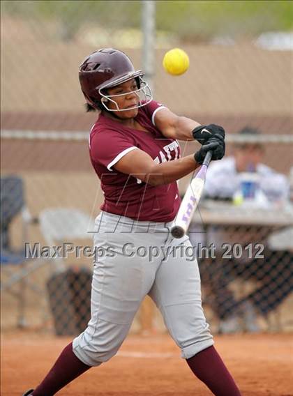 Thumbnail 3 in Faith Lutheran vs Lincoln County (Spring Slam Tournament) photogallery.