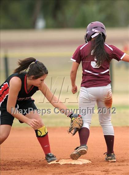Thumbnail 2 in Faith Lutheran vs Lincoln County (Spring Slam Tournament) photogallery.
