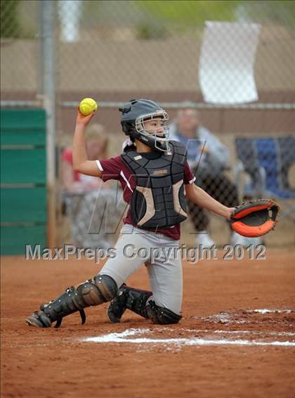 Thumbnail 3 in Faith Lutheran vs Lincoln County (Spring Slam Tournament) photogallery.