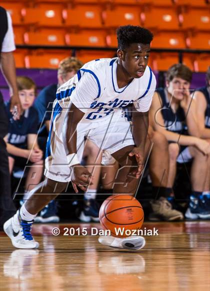 Thumbnail 1 in Brewer vs. All Saints (DFW Basketball Challenge) photogallery.
