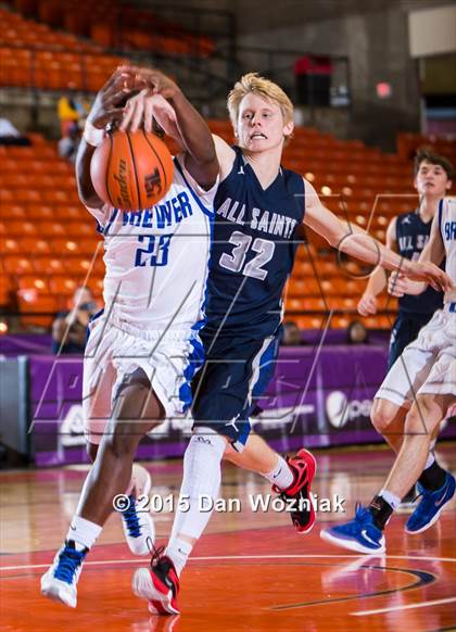 Thumbnail 2 in Brewer vs. All Saints (DFW Basketball Challenge) photogallery.