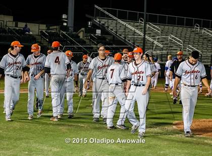 Thumbnail 2 in Oak Ridge vs. Rockwall (UIL 6A Regional Semifinal) photogallery.