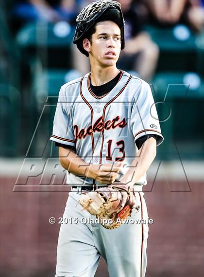 Thumbnail 2 in Oak Ridge vs. Rockwall (UIL 6A Regional Semifinal) photogallery.