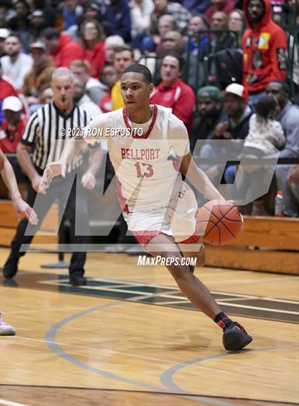 Thumbnail 1 in Brentwood vs Bellport (NYSPHSAA Section XI Class AA Semifinal)  photogallery.