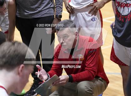 Thumbnail 3 in Brentwood vs Bellport (NYSPHSAA Section XI Class AA Semifinal)  photogallery.