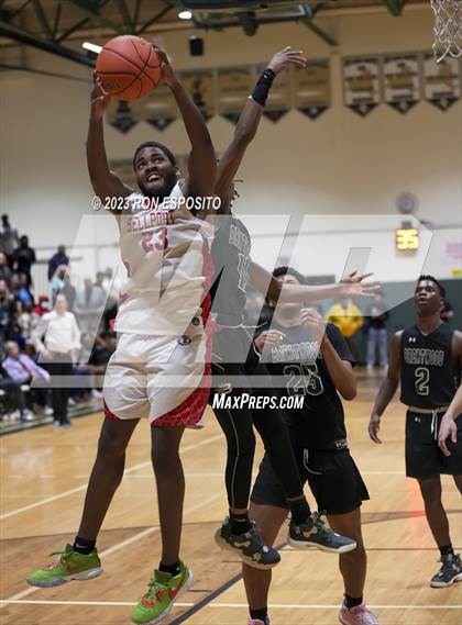 Thumbnail 1 in Brentwood vs Bellport (NYSPHSAA Section XI Class AA Semifinal)  photogallery.