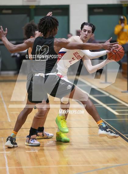 Thumbnail 1 in Brentwood vs Bellport (NYSPHSAA Section XI Class AA Semifinal)  photogallery.