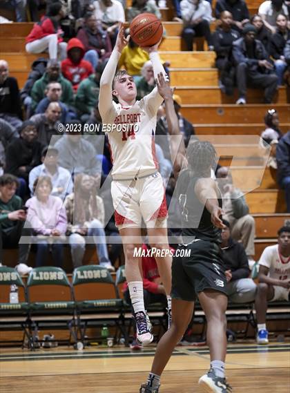 Thumbnail 1 in Brentwood vs Bellport (NYSPHSAA Section XI Class AA Semifinal)  photogallery.