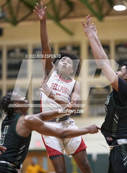 Thumbnail 1 in Brentwood vs Bellport (NYSPHSAA Section XI Class AA Semifinal)  photogallery.
