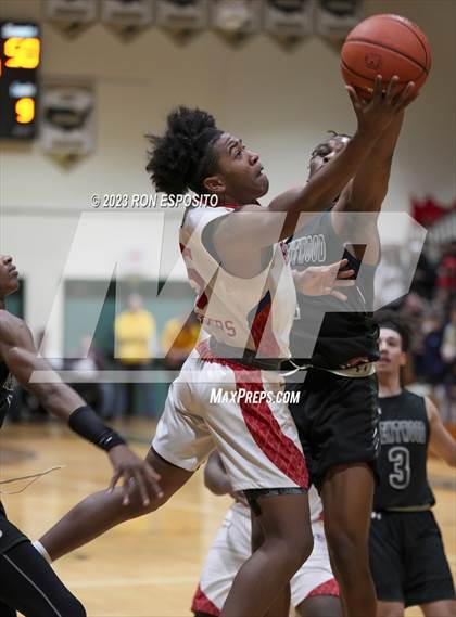 Thumbnail 3 in Brentwood vs Bellport (NYSPHSAA Section XI Class AA Semifinal)  photogallery.