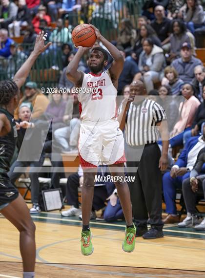 Thumbnail 2 in Brentwood vs Bellport (NYSPHSAA Section XI Class AA Semifinal)  photogallery.