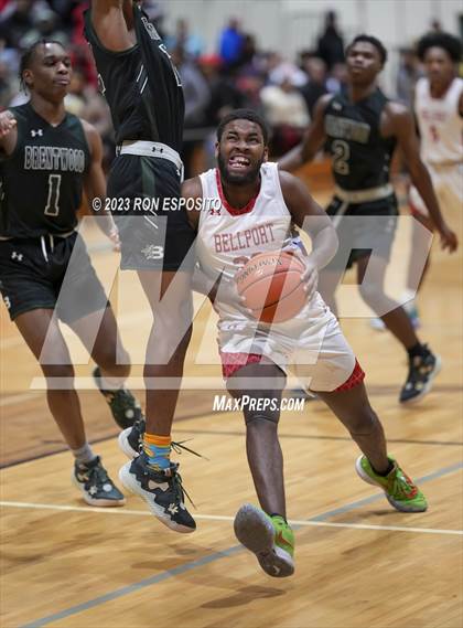 Thumbnail 3 in Brentwood vs Bellport (NYSPHSAA Section XI Class AA Semifinal)  photogallery.