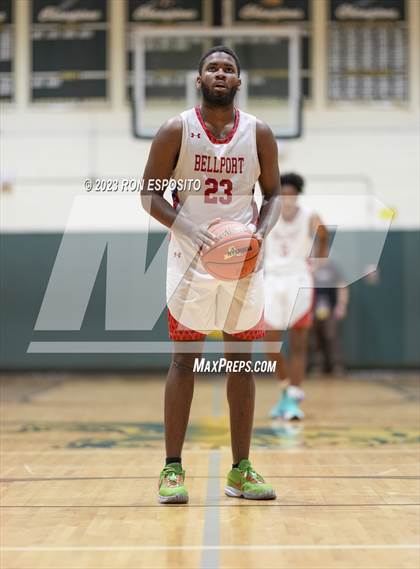 Thumbnail 1 in Brentwood vs Bellport (NYSPHSAA Section XI Class AA Semifinal)  photogallery.