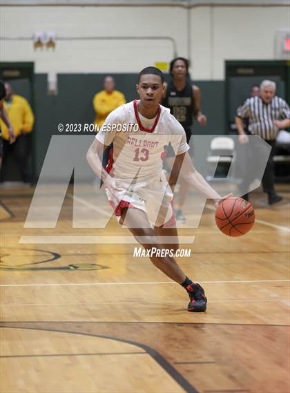 Thumbnail 3 in Brentwood vs Bellport (NYSPHSAA Section XI Class AA Semifinal)  photogallery.