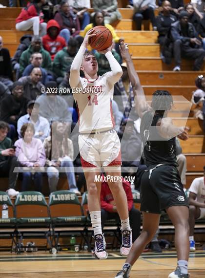Thumbnail 3 in Brentwood vs Bellport (NYSPHSAA Section XI Class AA Semifinal)  photogallery.
