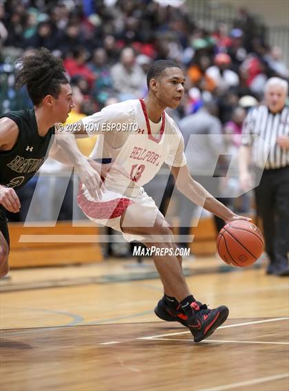 Thumbnail 2 in Brentwood vs Bellport (NYSPHSAA Section XI Class AA Semifinal)  photogallery.