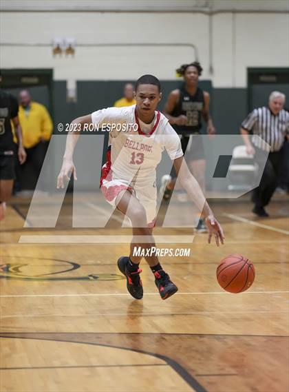 Thumbnail 1 in Brentwood vs Bellport (NYSPHSAA Section XI Class AA Semifinal)  photogallery.