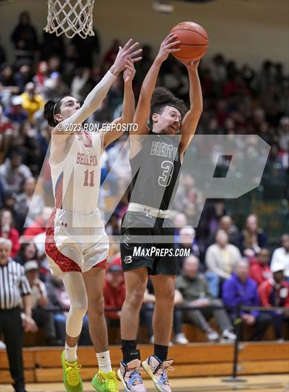 Thumbnail 3 in Brentwood vs Bellport (NYSPHSAA Section XI Class AA Semifinal)  photogallery.