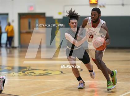 Thumbnail 3 in Brentwood vs Bellport (NYSPHSAA Section XI Class AA Semifinal)  photogallery.
