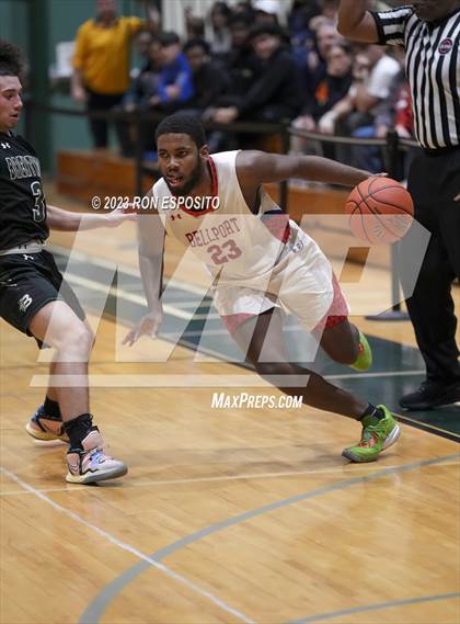 Thumbnail 3 in Brentwood vs Bellport (NYSPHSAA Section XI Class AA Semifinal)  photogallery.