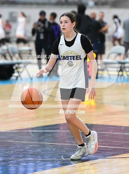Thumbnail 1 in Sunrise Mountain vs. Casteel - Section 7 Basketball Tournament photogallery.
