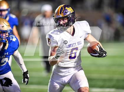 Thumbnail 1 in Alamo Heights vs. Liberty Hill (UIL 5A D2 Quarterfinal Playoff) photogallery.