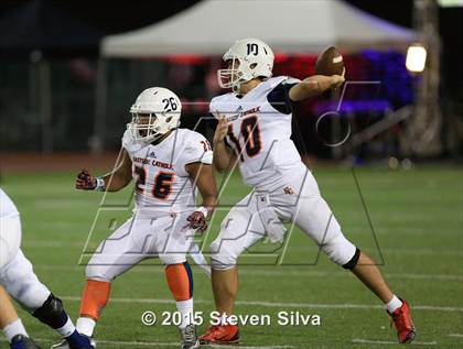 Thumbnail 2 in Eastside Catholic vs. Oceanside (2015 SoCal Honor Bowl) photogallery.