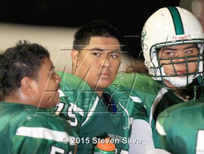 Thumbnail 2 in Eastside Catholic vs. Oceanside (2015 SoCal Honor Bowl) photogallery.