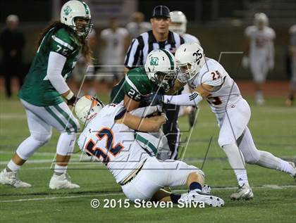 Thumbnail 3 in Eastside Catholic vs. Oceanside (2015 SoCal Honor Bowl) photogallery.