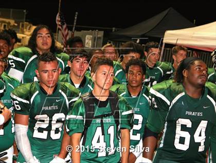 Thumbnail 1 in Eastside Catholic vs. Oceanside (2015 SoCal Honor Bowl) photogallery.