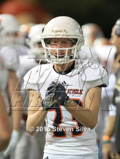 Thumbnail 3 in Eastside Catholic vs. Oceanside (2015 SoCal Honor Bowl) photogallery.