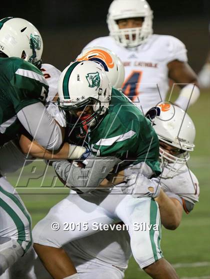 Thumbnail 2 in Eastside Catholic vs. Oceanside (2015 SoCal Honor Bowl) photogallery.