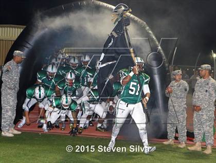 Thumbnail 3 in Eastside Catholic vs. Oceanside (2015 SoCal Honor Bowl) photogallery.