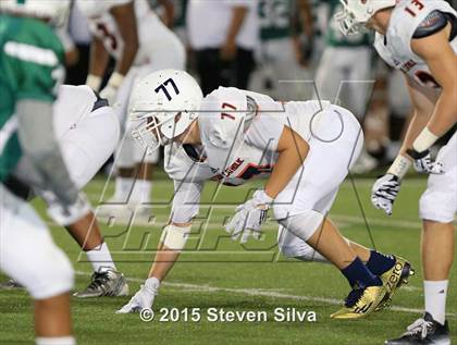 Thumbnail 3 in Eastside Catholic vs. Oceanside (2015 SoCal Honor Bowl) photogallery.