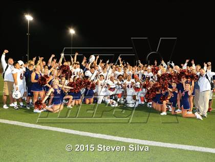 Thumbnail 1 in Eastside Catholic vs. Oceanside (2015 SoCal Honor Bowl) photogallery.