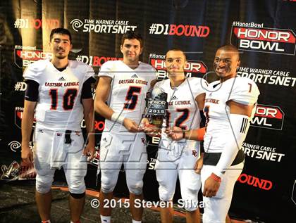 Thumbnail 2 in Eastside Catholic vs. Oceanside (2015 SoCal Honor Bowl) photogallery.