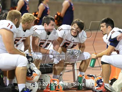 Thumbnail 2 in Eastside Catholic vs. Oceanside (2015 SoCal Honor Bowl) photogallery.