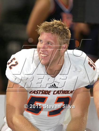 Thumbnail 3 in Eastside Catholic vs. Oceanside (2015 SoCal Honor Bowl) photogallery.