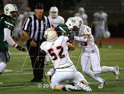 Thumbnail 2 in Eastside Catholic vs. Oceanside (2015 SoCal Honor Bowl) photogallery.