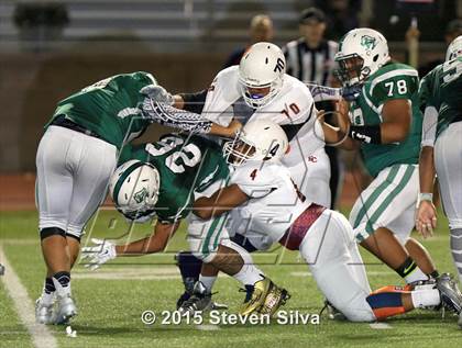 Thumbnail 3 in Eastside Catholic vs. Oceanside (2015 SoCal Honor Bowl) photogallery.