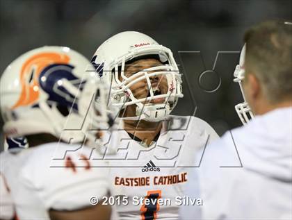 Thumbnail 3 in Eastside Catholic vs. Oceanside (2015 SoCal Honor Bowl) photogallery.