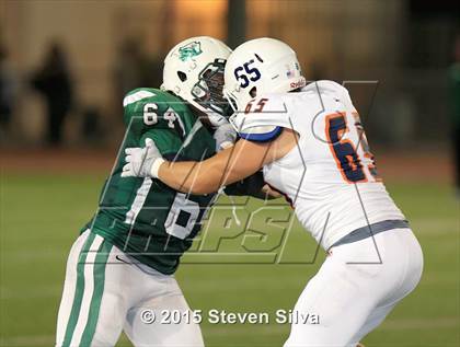 Thumbnail 2 in Eastside Catholic vs. Oceanside (2015 SoCal Honor Bowl) photogallery.