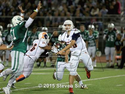 Thumbnail 1 in Eastside Catholic vs. Oceanside (2015 SoCal Honor Bowl) photogallery.