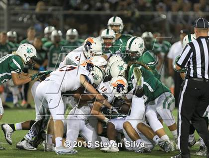 Thumbnail 1 in Eastside Catholic vs. Oceanside (2015 SoCal Honor Bowl) photogallery.