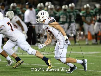 Thumbnail 1 in Eastside Catholic vs. Oceanside (2015 SoCal Honor Bowl) photogallery.