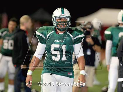 Thumbnail 2 in Eastside Catholic vs. Oceanside (2015 SoCal Honor Bowl) photogallery.